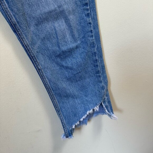 Hidden Jeans Bootcut Straight Jeans Raw Frayed Hem Mid Rise Waist Zip Pocket 29 - Picture 6 of 16
